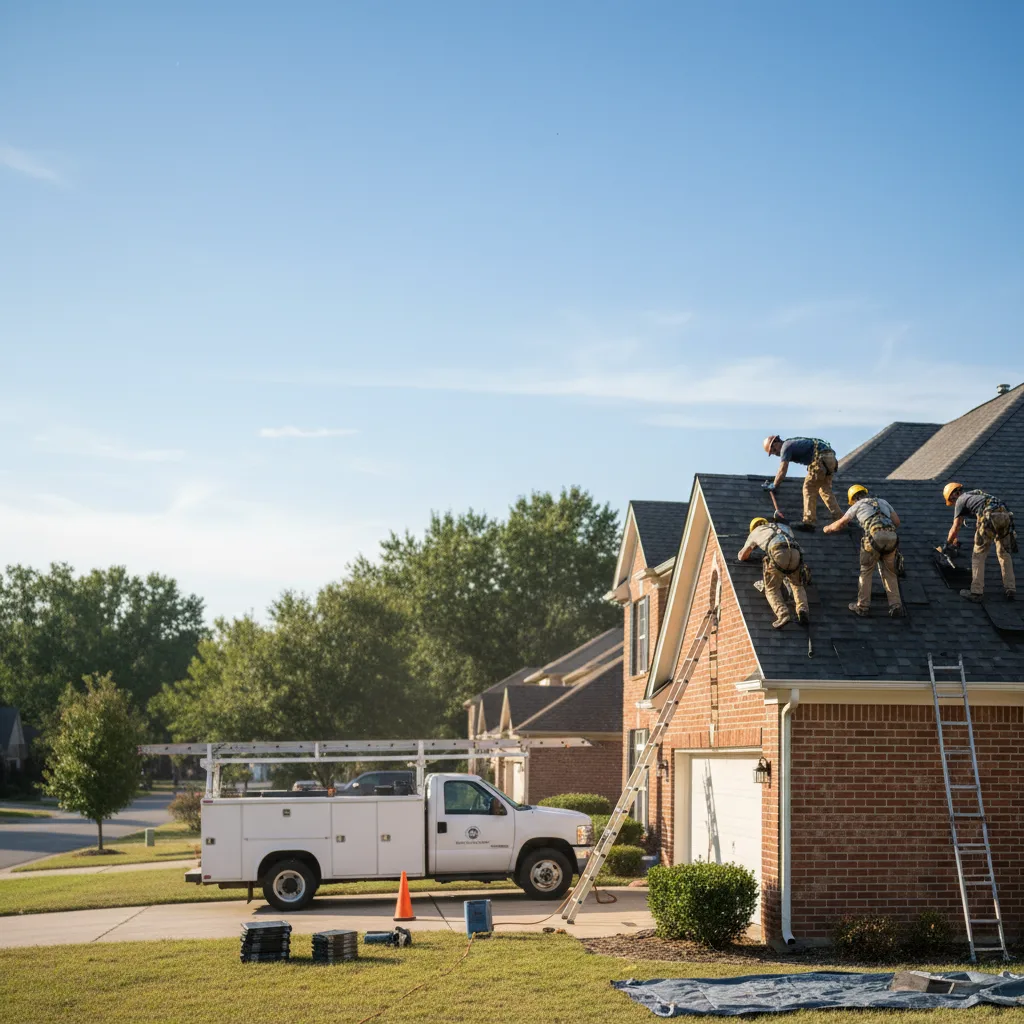 Roof Repair in Brookston